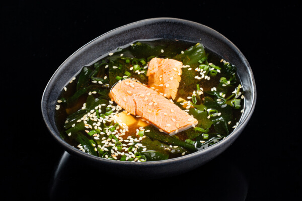 Мисо с лососем