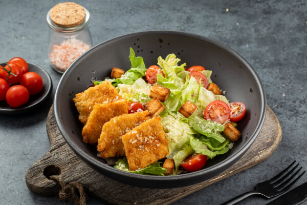 Цезарь с курицей