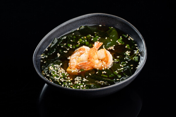 Мисо с креветками