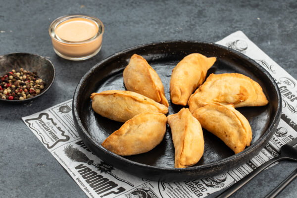 Гёдза с креветками